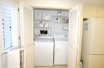 Laundry Closet in Kitchen